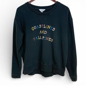 Passenger Made To Roam "Coastlines and Tall Pines" Crewneck Sweatshirt Size M